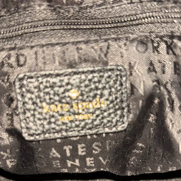 Kate Spade Black Crossbody Bag with Bow Accent - Picture 3 of 7